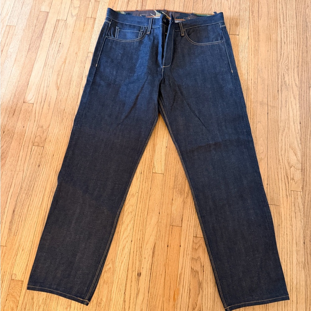 Rag & Bone Men's 36 Straight Jeans - Dark Blue / Indigo